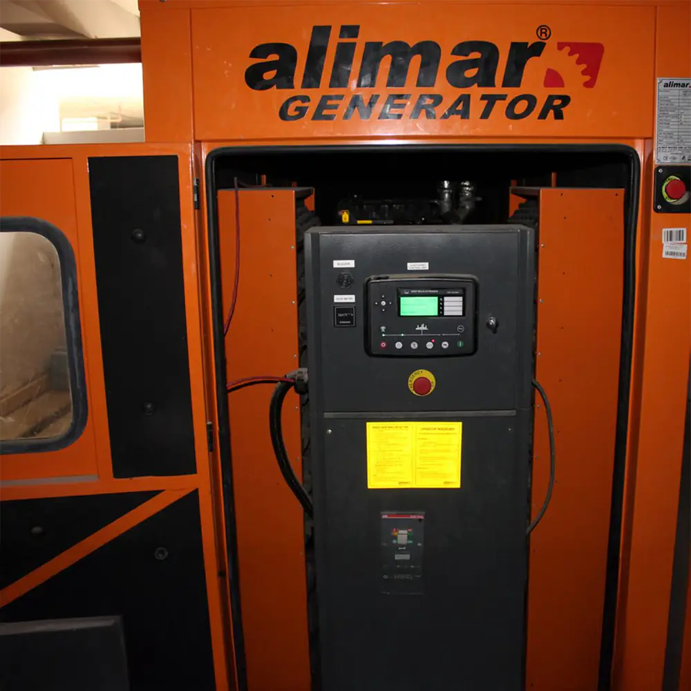 Standby diesel generator and control module